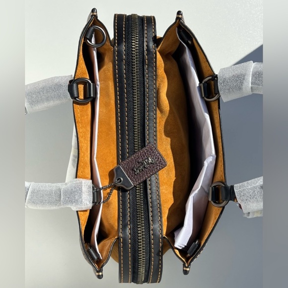 COACH 1941 Rogue 30 In Oxblood Whipstitch (second generation) - Picture 6 of 11